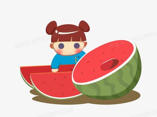 动漫人物吃瓜